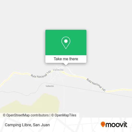 Camping Libre map