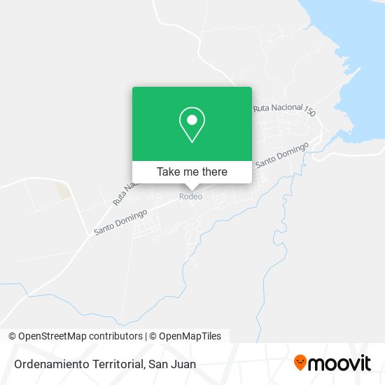 Ordenamiento Territorial map