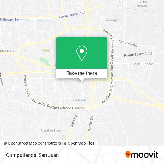 Mapa de Computienda