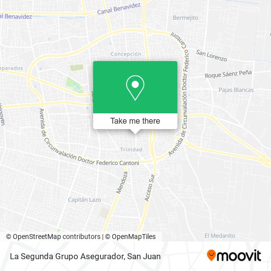 La Segunda Grupo Asegurador map