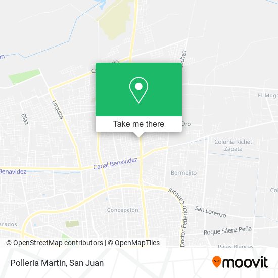 Pollería Martín map