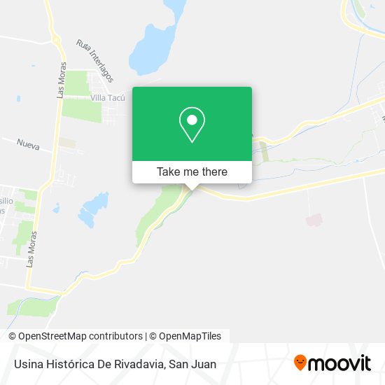 Usina Histórica De Rivadavia map