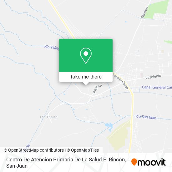 Centro De Atención Primaria De La Salud El Rincón map