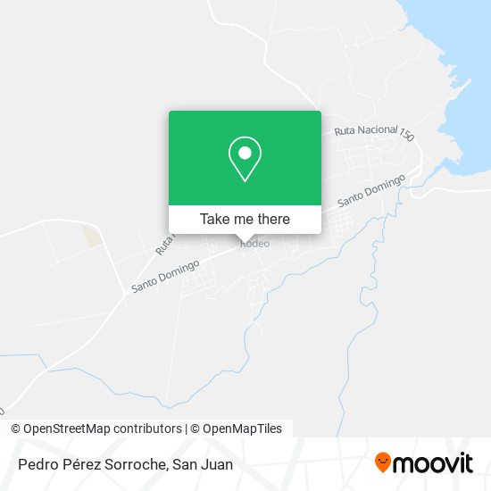 Mapa de Pedro Pérez Sorroche