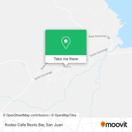 Rodeo Cafe Resto Bar map