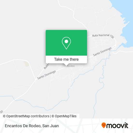 Mapa de Encantos De Rodeo
