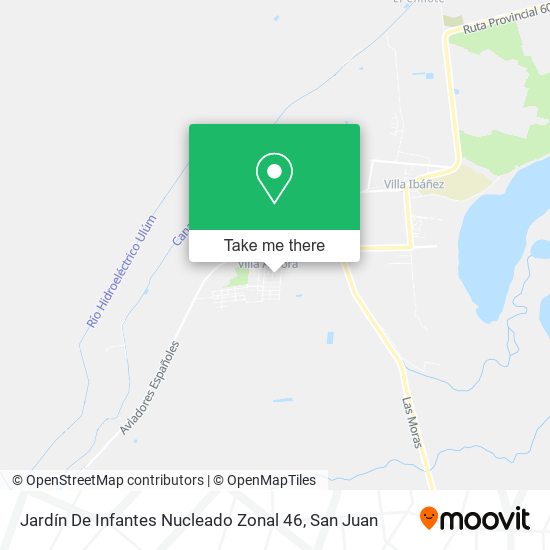 Mapa de Jardín De Infantes Nucleado Zonal 46