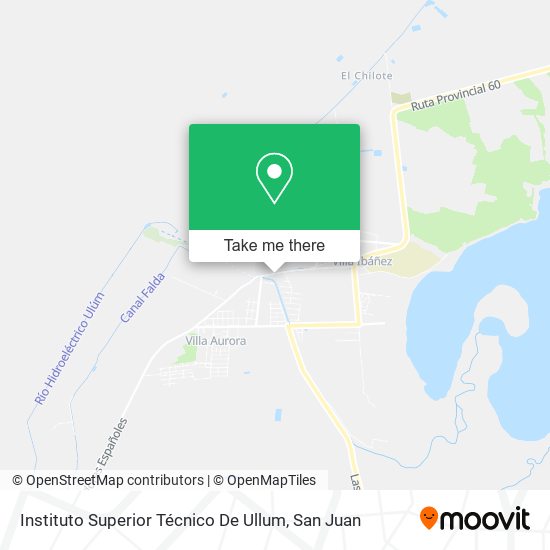 Instituto Superior Técnico De Ullum map