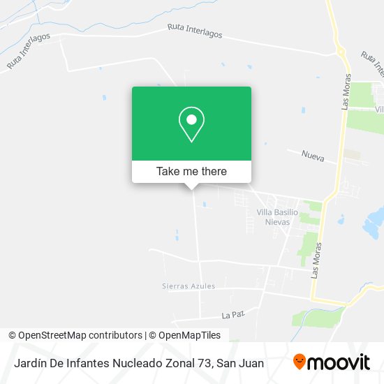 Jardín De Infantes Nucleado Zonal 73 map