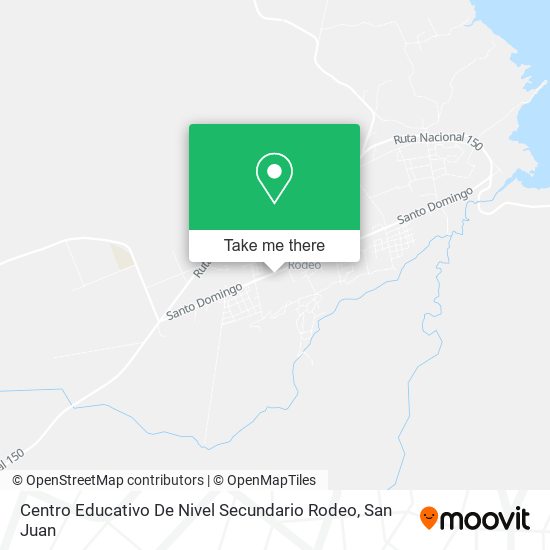 Centro Educativo De Nivel Secundario Rodeo map