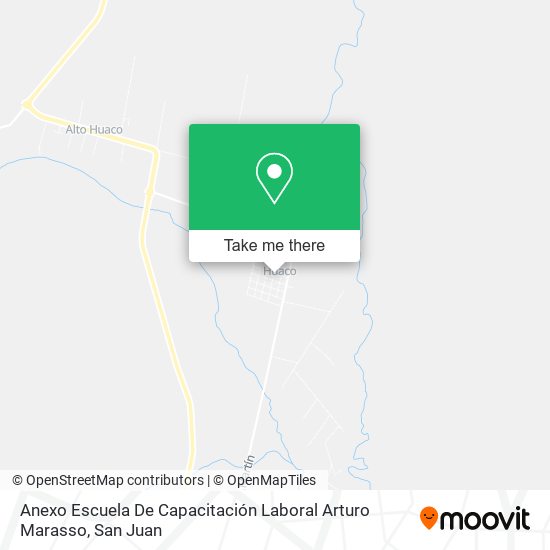 Mapa de Anexo Escuela De Capacitación Laboral Arturo Marasso