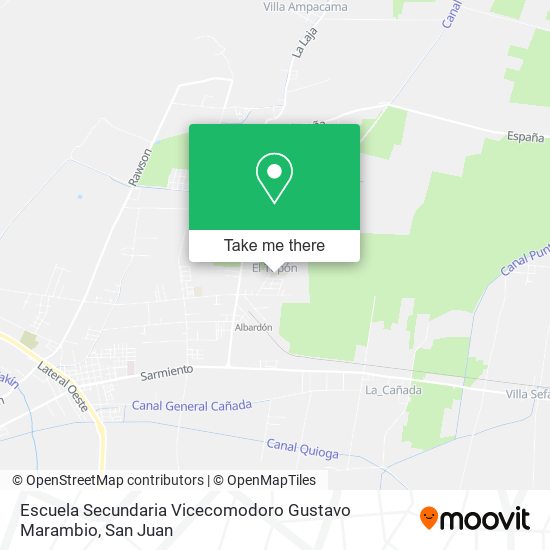 Escuela Secundaria Vicecomodoro Gustavo Marambio map