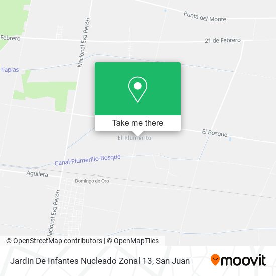 Jardín De Infantes Nucleado Zonal 13 map