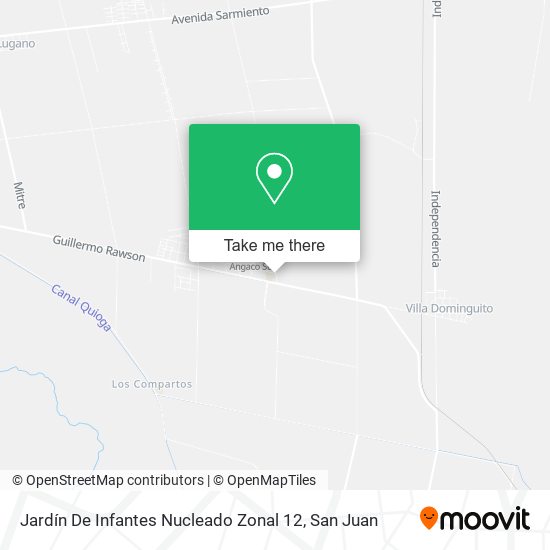 Jardín De Infantes Nucleado Zonal 12 map