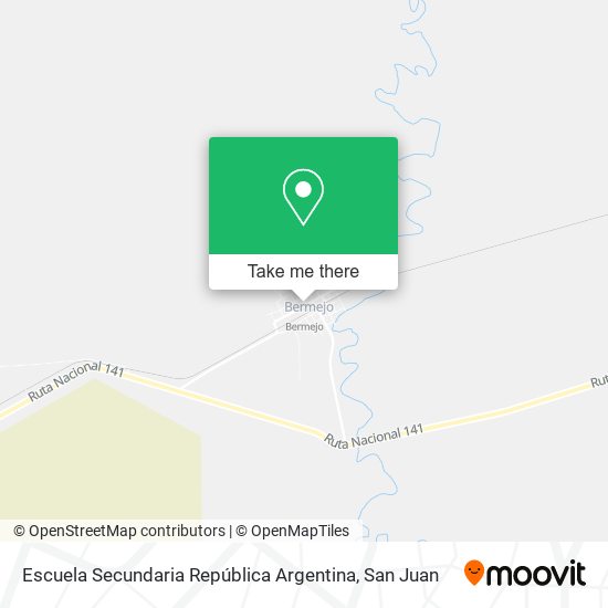 Escuela Secundaria República Argentina map