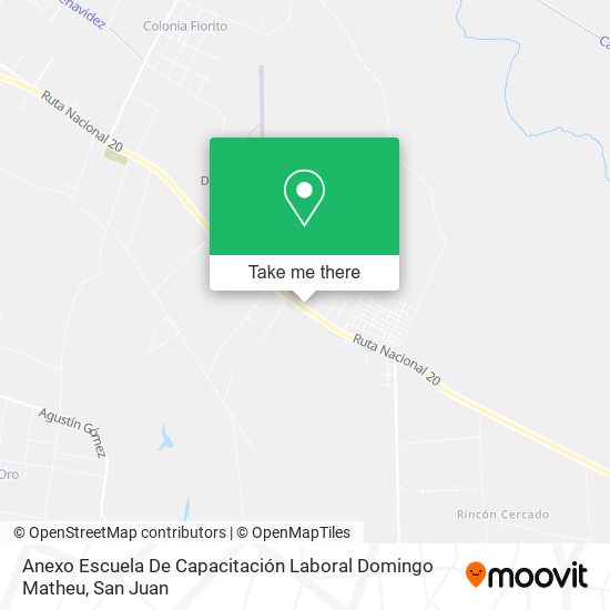 Anexo Escuela De Capacitación Laboral Domingo Matheu map
