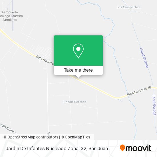 Jardín De Infantes Nucleado Zonal 32 map