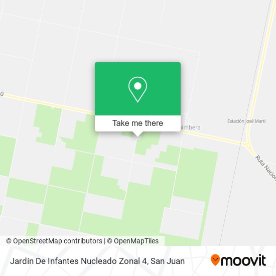 Mapa de Jardín De Infantes Nucleado Zonal 4