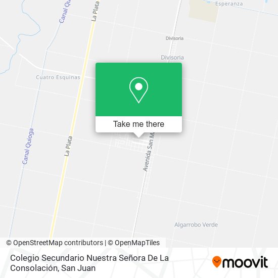 Colegio Secundario Nuestra Señora De La Consolación map