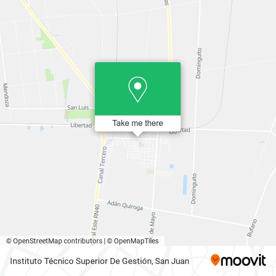 Instituto Técnico Superior De Gestión map
