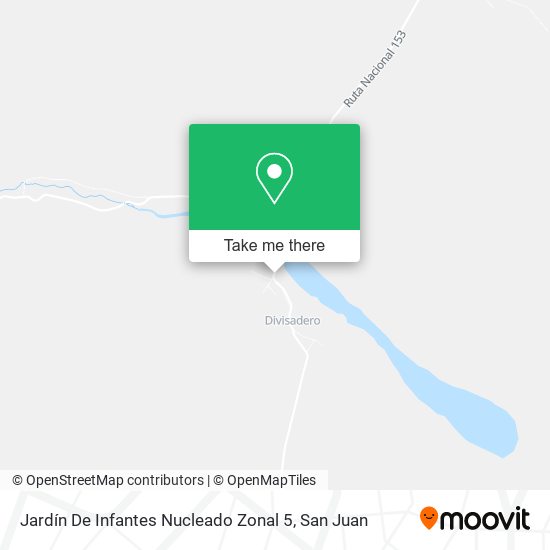 Mapa de Jardín De Infantes Nucleado Zonal 5