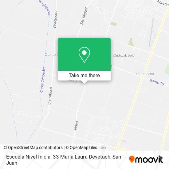 Escuela Nivel Inicial 33 María Laura Devetach map
