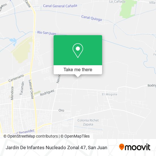 Jardín De Infantes Nucleado Zonal 47 map