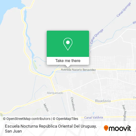 Escuela Nocturna República Oriental Del Uruguay map