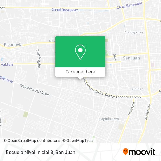 Escuela Nivel Inicial 8 map