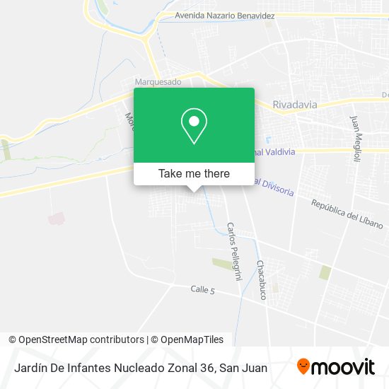 Jardín De Infantes Nucleado Zonal 36 map