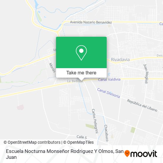 Escuela Nocturna Monseñor Rodriguez Y Olmos map