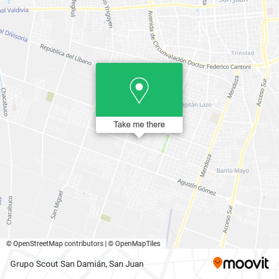 Grupo Scout San Damián map