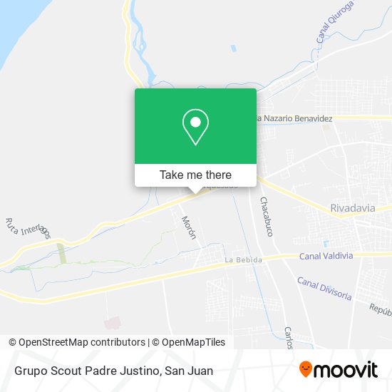 Mapa de Grupo Scout Padre Justino