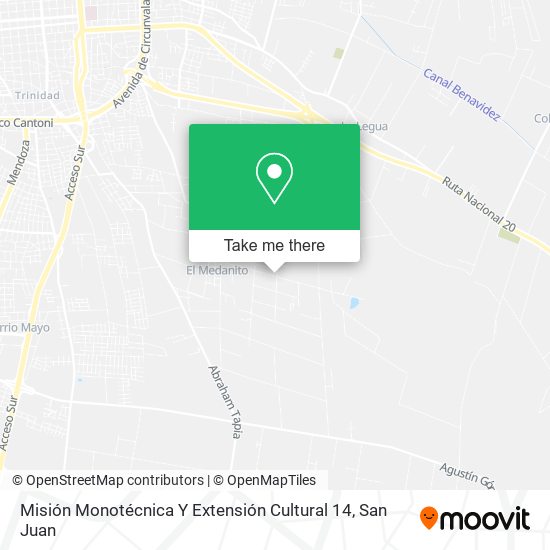 Mapa de Misión Monotécnica Y Extensión Cultural 14