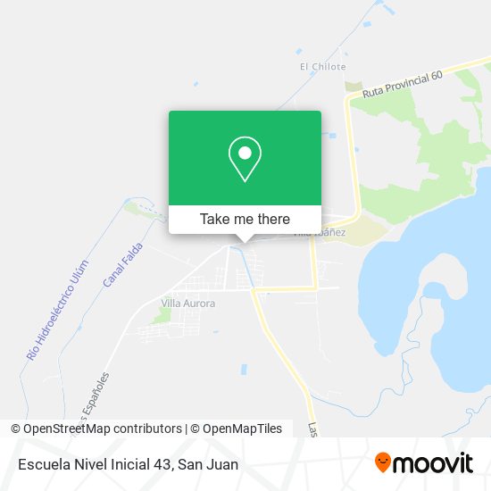 Escuela Nivel Inicial 43 map