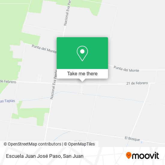 Escuela Juan José Paso map