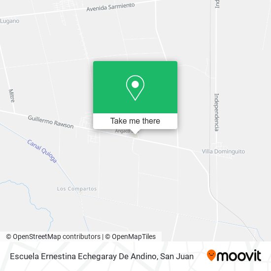 Mapa de Escuela Ernestina Echegaray De Andino