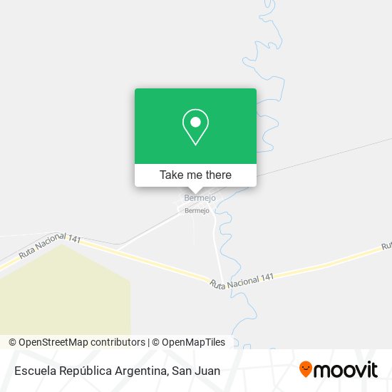 Escuela República Argentina map