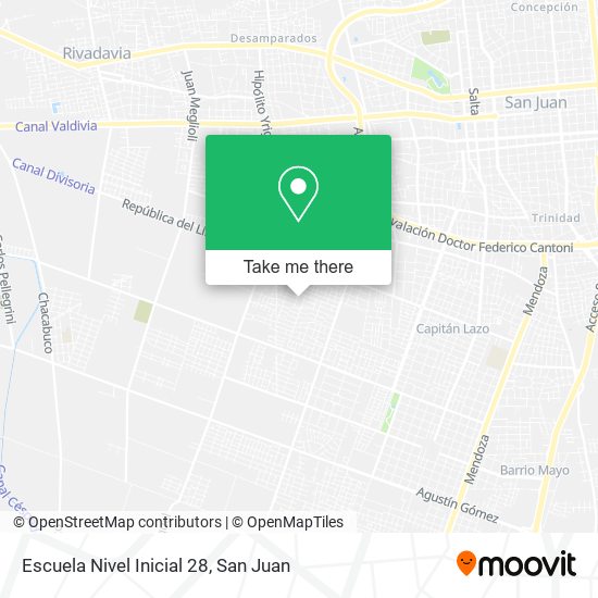Escuela Nivel Inicial 28 map