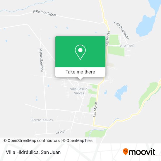Villa Hidráulica map