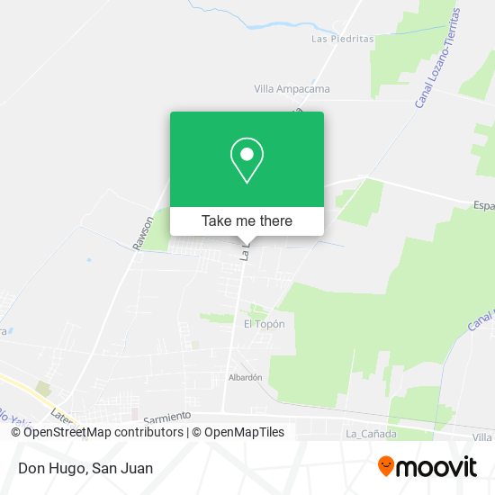Mapa de Don Hugo
