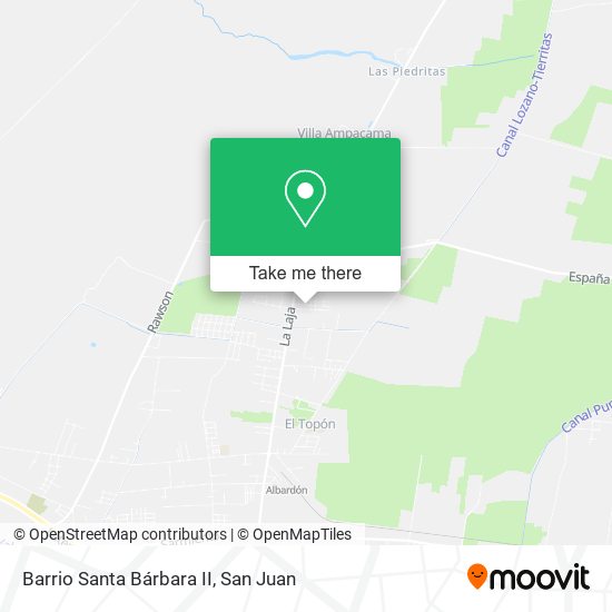 Barrio Santa Bárbara II map