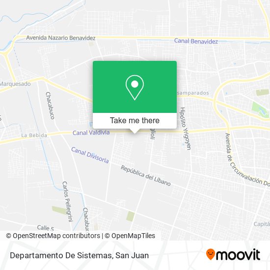 Mapa de Departamento De Sistemas