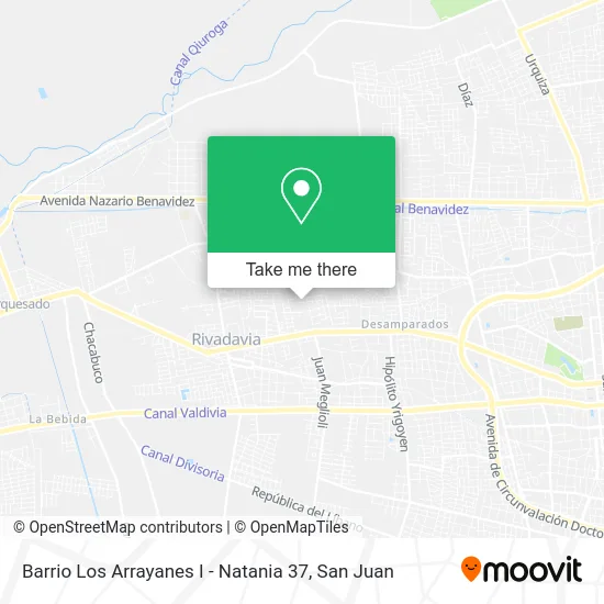Barrio Los Arrayanes I - Natania 37 map
