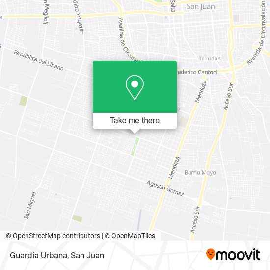 Guardia Urbana map