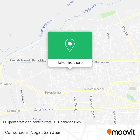 Consorcio El Nogal map