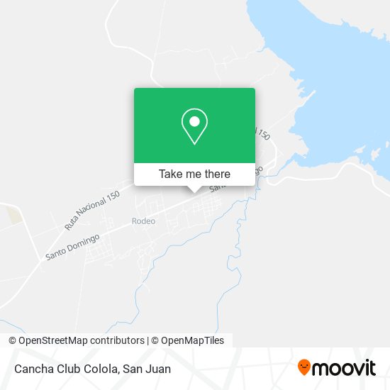 Mapa de Cancha Club Colola
