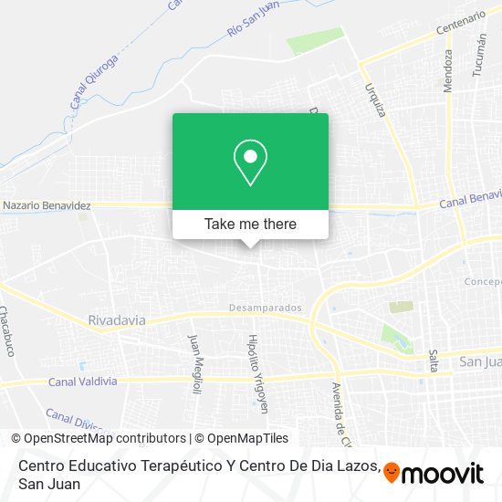 Centro Educativo Terapéutico Y Centro De Dia Lazos map