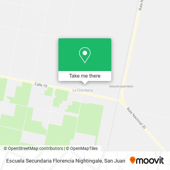 Mapa de Escuela Secundaria Florencia Nightingale