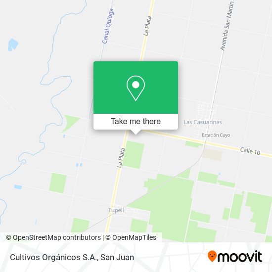 Mapa de Cultivos Orgánicos S.A.
